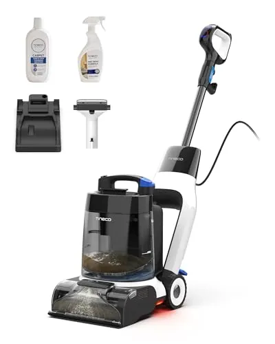 Tineco CARPET ONE Cruiser Limpiador de Alfombras Inteligente, Auto-limpieza y FlashDry, Limpieza Profunda para Alfombras y Tapicerías, 75℃ PowerDry, Potente Succión de 130W