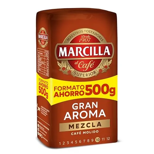 Marcilla Café Molido Gran Aroma Mezcla | 500 g