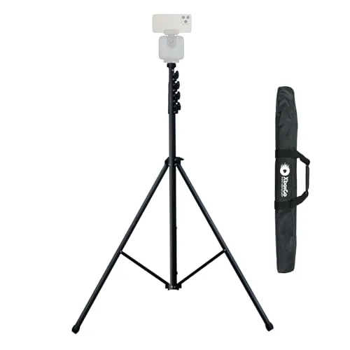 XbotGo Chameleon Update T4 - Trípode para grabación de juegos de fútbol/baloncesto: hasta 13 pies, soporte de liberación extra rápida, bolsa de almacenamiento, pies antideslizantes, resistente al