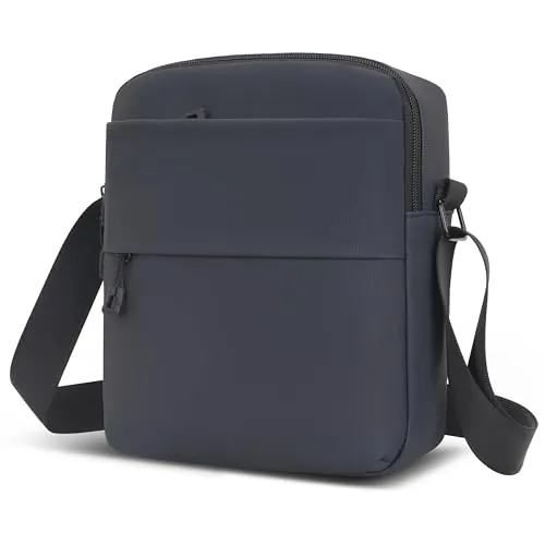 IHIGOGOFA Bandoleras Hombre - Bolso de Hombro - Bolsas de Mensajero de Negocios - Impermeable - con Múltiples Bolsillos - Bandolera Hombrepara Trabajo, Compras, Negocios, Viajes, Escuela, Senderismo