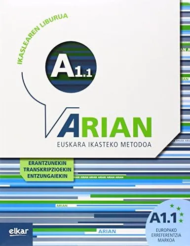 Arian A1.1. Ikaslearen liburua: (Erantzunak eta transkripzioak) Euskera