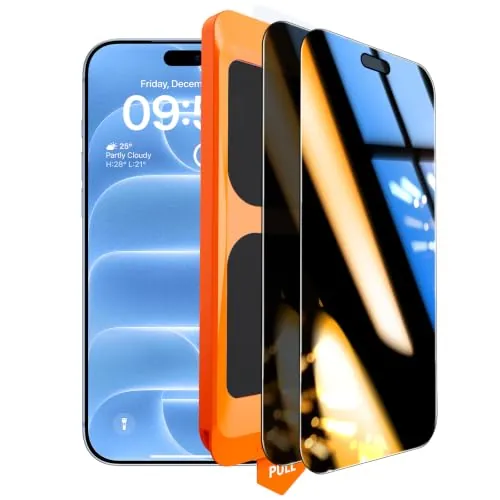 TOCOL Protector Pantalla de Privacidad para iPhone 18 Pro Max