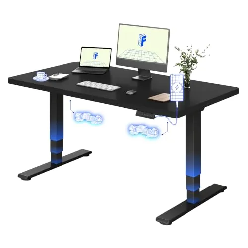 FLEXISPOT EC5 Plus Escritorio Elevable Eléctrico con Doble Motor 140 x 80cm