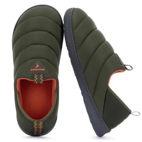 RockDove Zapatillas Pufflite para Hombre, 43 EU, Verde Cazador