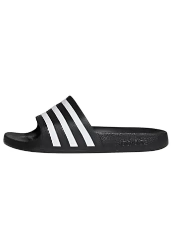 adidas Unisex adulto Adilette Aqua Slides, Core Black / Cloud White / Core Black, 38 EU