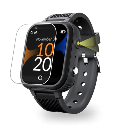 Robin K1 · Reloj GPS niños localizador y Llamadas | Llamadas, Chat Seguro, SOS, Modo Clase, Linterna, Podómetro, App Familiar Robin | Sin Juegos, ni Distracciones, ni Redes Sociales (Sin SIM, Negro)