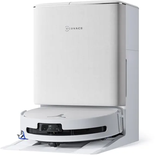 ECOVACS T90 Omni Robot Aspirador y fregasuelos, OZMO Roller 3.0, 30000 Pa