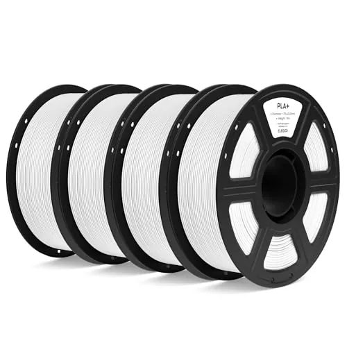 ELEGOO Filamento PLA+ 1.75 4KG Blanco