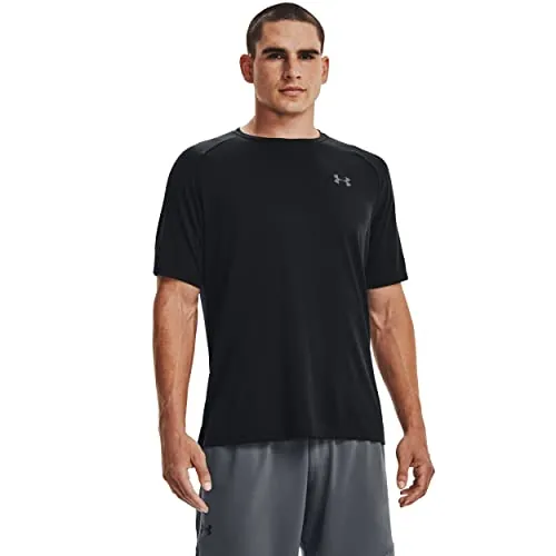 Under Armour Ua Tech 2.0 Ss Tee, Camiseta Hombre, Negro Black, L