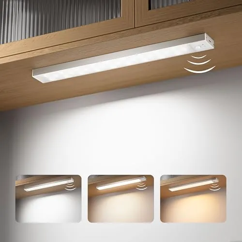 OUILA Luz LED Armario Magnética con Sensor Movimiento