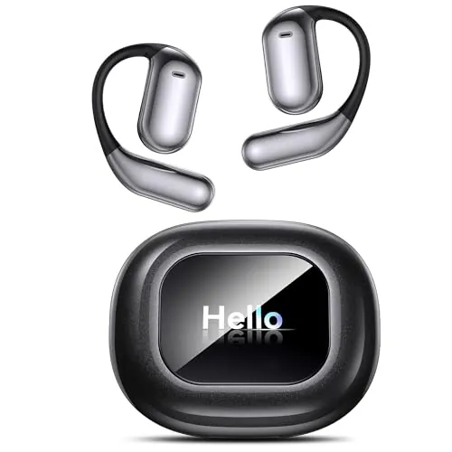 MAIJOFO 2026 AI Auriculares Traductor en Tiempo Real, 3en1 Traductor Instantaneo de Voz 199 Idiomas, Bluetooth 6.1, 80H Cascos Inalambricos