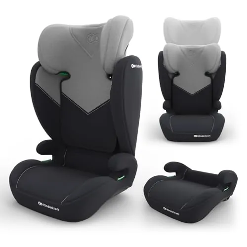 Kinderkraft I-SPARK 2 PRO Silla de Coche i-Size 100-150 cm, Gris