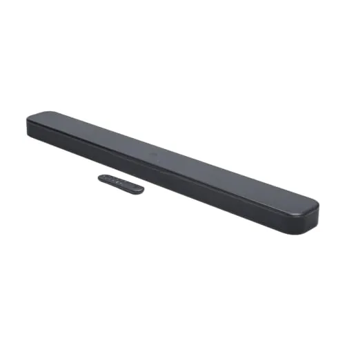 JBL Bar 300 MK2, Barra de Sonido 5.0 Todo en uno con Bluetooth para TV, Sonido Envolvente Dolby Atmos, HDMI eARC, Wi-Fi, vídeo 4K, PureVoice 2.0 y MultiBeam 3.0, Negro