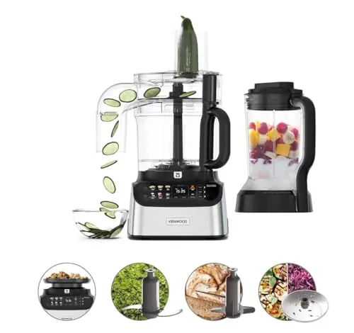 Kenwood MultiPro OneTouch - Procesador 1000W Bol 3L 7 Accesorios