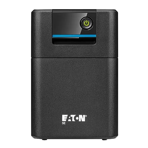Eaton SAI 5E Gen2 1600 USB DIN Sistema de Alimentación Ininterrumpida, Line Interactive, 5E1600UD, 1600 VA (4 Tomas DIN, Software de Apagado)