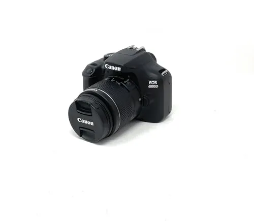 Camara Canon Reflex EOS 4000D + Objetivo EF-S 18-55 III
