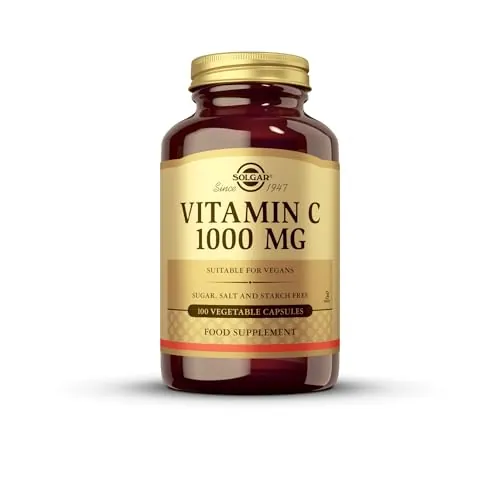 Solgar Vitamina C 1000 mg | 100 Cápsulas Vegetales