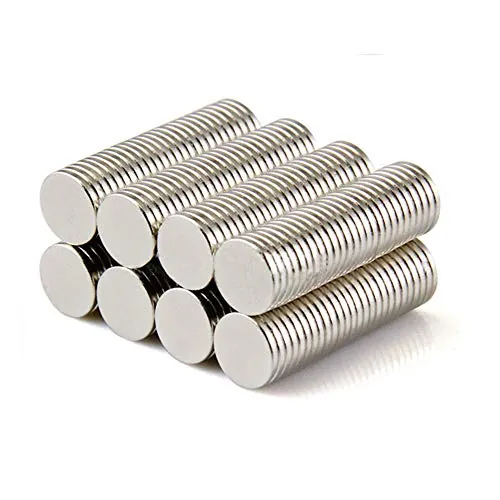 Yizhet 100 Piezas Imanes de Neodimio Potentes Imane Adhesivo 8 * 1mm
