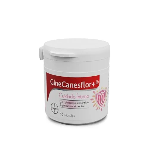 GineCanesflor+® con probióticos y Vit B12 para el Bienestar íntimo, 30 Caps