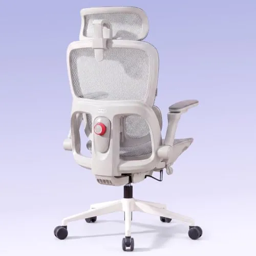 SIHOO B300 Pro Silla Ergonómica Oficina Soporte Lumbar Adaptativo, Blanco