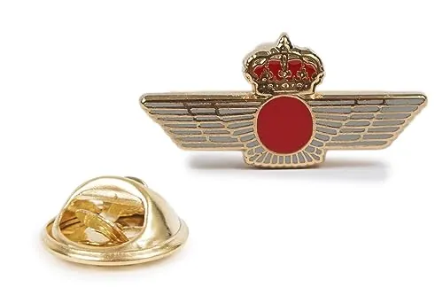 Gemelolandia Pin de Traje Emblema Ejército Español del Aire | Pines Originales para Regalar | para Camisas, Chaquetas, Jerséis o Mochila | Detalles Divertidos