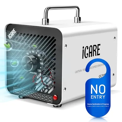 Generador de Ozono Hogar 30000mg/h, Profesional Máquina de Ozono para 300㎡