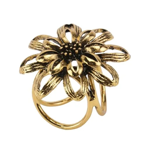 Holibanna Anillo Clip Bufanda Clip Para Chal Moda Vintage Aleación Dorada Para Eventos