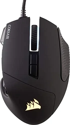 Corsair Scimitar Elite RGB Óptico MOBA/MMO Ratón para Juegos - Negro