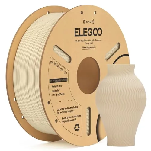 ELEGOO RFID Filamento PLA 1.75mm Beige 1KG