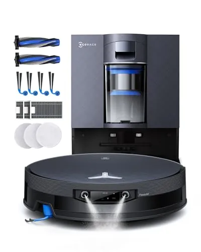 ECOVACS X12 OMNICYCLONE Care Complete Robot Aspirador y fregasuelos,22000pa
