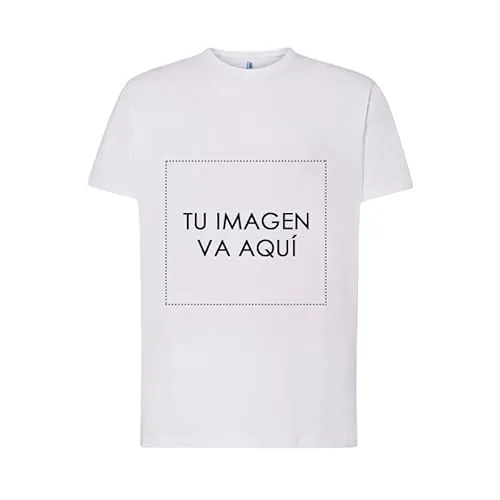 Camiseta Personalizada | Manga Corta | Unisex | 100% Algodón | Impresión Directa en Ambos Lados| | Elige tu Talla y Color