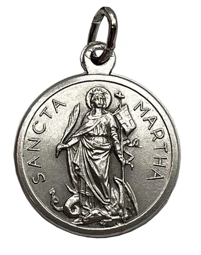 I G J MEDALLA DE SAN MARTA DE BETANIA - LAS MEDALLAS DE LOS SANTOS PATRONES