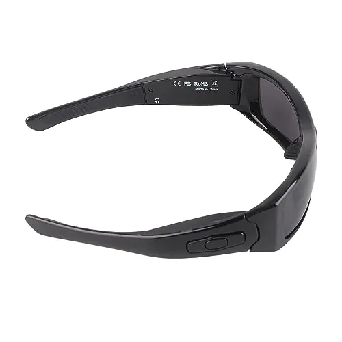 Gafas de vídeo inalámbricas, gafas para auriculares de cámara 1080p Claridad recargable para viajes