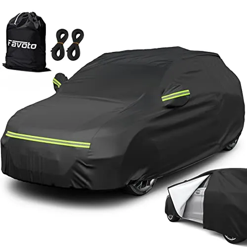 Favoto Funda Coche Exterior Impermeable Protección contra el Sol y Polvo