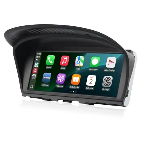 Pantalla para CIC 3/5 Serie E60/E61/E90/E91/E92/E93(2008-2013) Radio Carplay/Android Auto Coche 8.8 Pulgadas HD Pantalla Táctil