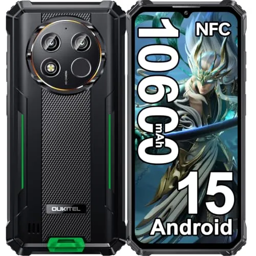 OUKITEL WP28E (2026) Móvil Irrompible, Batería 10600mAh Móvil Resistente