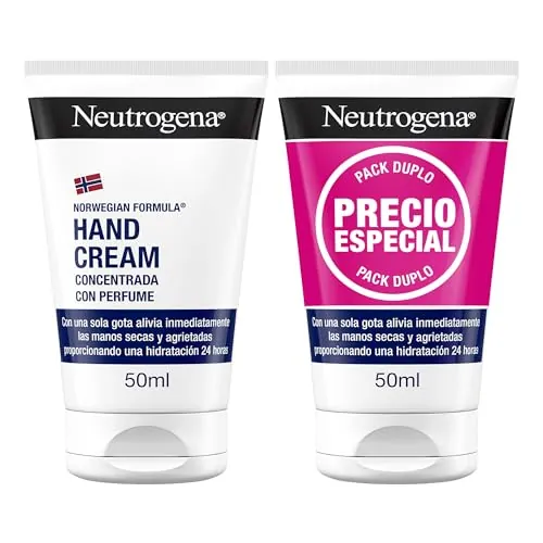 Neutrogena Fórmula Noruega Crema Manos Concentrada con Perfume, 50 ml 2 ud