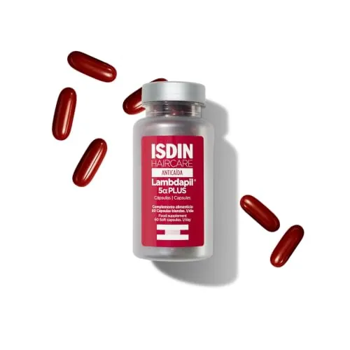 ISDIN Lambdapil5𝛂 Plus Cápsulas Complemento Alimneticio - 60 unidades
