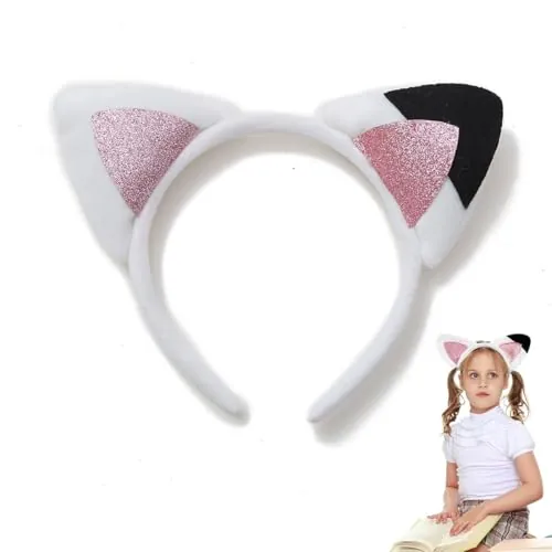 AYVRUOP Diadema Niña,Orejas Gabb_y Gato,Decoración Fiesta Gabb_y Gato