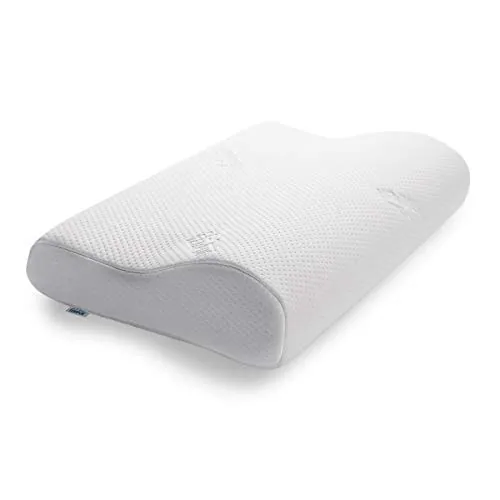 TEMPUR Original Almohada Cervical viscoelástica, Almohada ergonómica para Dormir Boca Arriba y de Lado, Sensación Inicial Firme, L (50 x 31 x 11.5/8.5 cm)