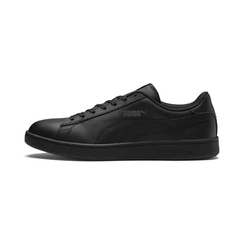 PUMA Smash V2 L, Zapatillas de Deporte Unisex adulto, Puma Black-Puma Black, 41 EU