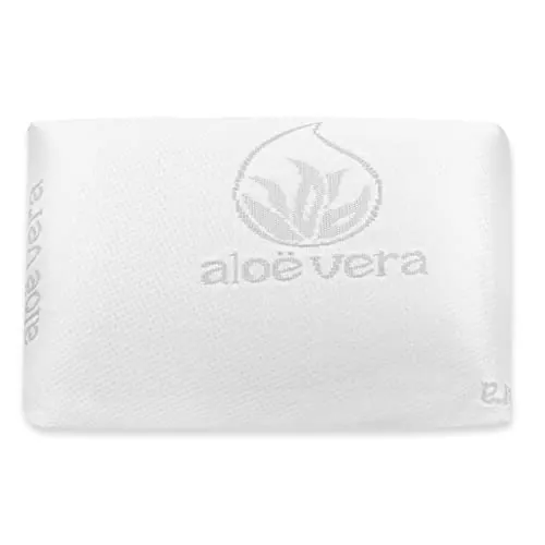Aitsse - Almohada viscoelástica núcleo 100% Viscoelástico (Visco Viaje)