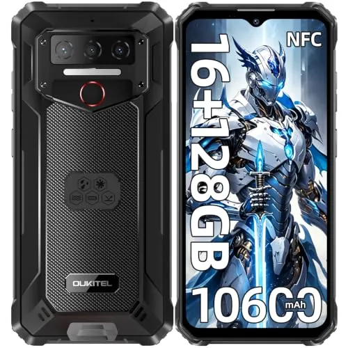 OUKITEL WP23 Plus (2026) Móvil Irrompible, 10600mAh Movil Resistente