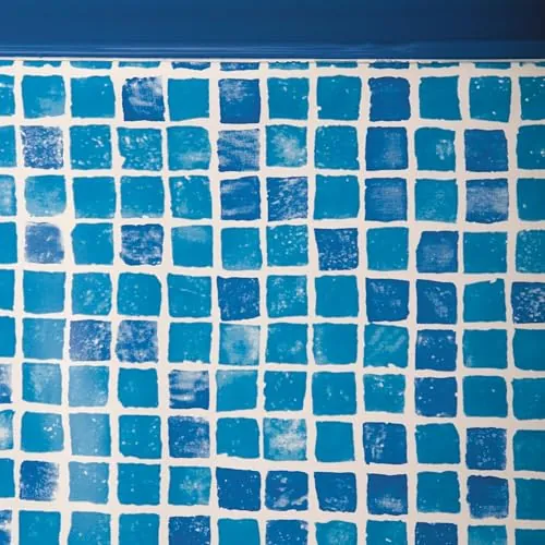 Gre FPROV617 - Liner para Piscinas Ovaladas, 610 x 375 x 132 cm (Largo x Ancho x Alto), Sistema Colgante, Color Gresite