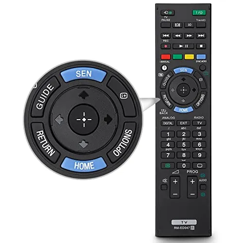 Reemplazo para Sony-Bravia-TV-Mando a Distancia, Universal Mando para Sony