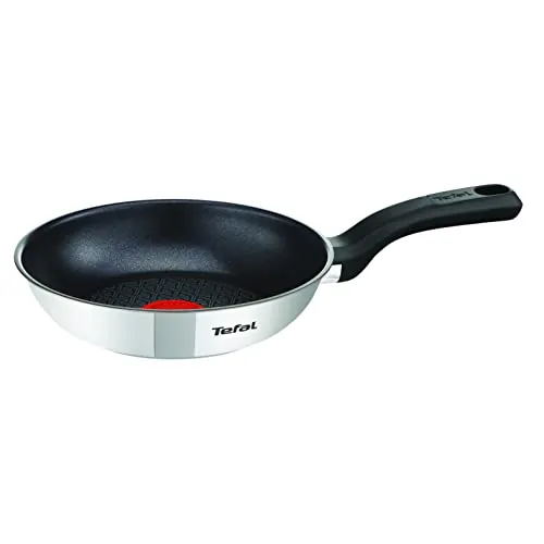 Tefal Comfort Max - Sartén 20 cm, Acero inoxidable