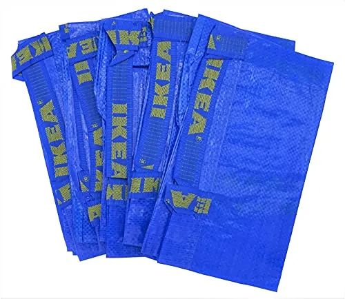 Ikea eLisa Bolsas grandes (5 unidades), color azul