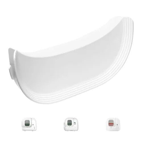 PETKIT Valla de Entrada Elevada para PETKIT Pura Max 2 Arenero Gatos Autolimpiable, Reduce las Fugas de Arena para Gatos y Orina, Entrada Elevada, Duradero, Fácil de Limpiar, No para PUROBOT MAX PRO 2