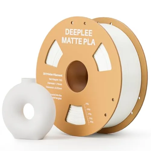 DEEPLEE PLA Mate 1.75 mm Blanco, Bobina 1 kg