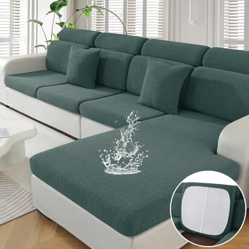 Ystyle Funda Asiento Sofa Elástico (1 Asiento, Verde Claro)